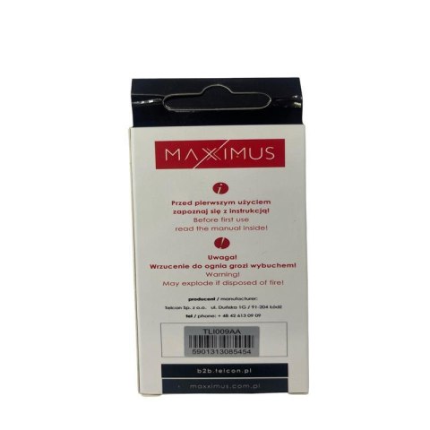 Bateria MAXXIMUS ALCATEL TLI009AA 950mAh TLI009AA