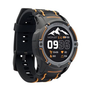 Hammer Smartwatch plus BLACK-ORANGE/CZARNY/POMARAŃCZOWY