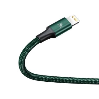 KABEL BASEUS RAPID SERIES 3W1 20W 1.5M MICRO USB/USB-C/LIGHTNING GREEN