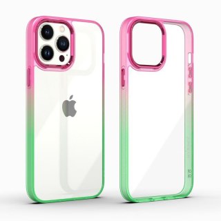 MX RAINBOW IPHONE 13 PRO (6.1) RED-GREEN / CZERWONO-ZIELONY