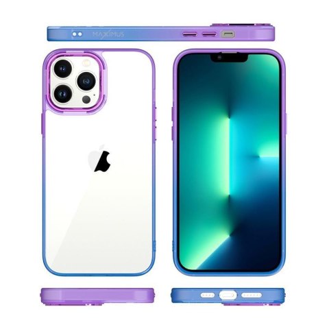 MX RAINBOW SAMSUNG S23 PLUS / S23+ PURPLE-BLUE / FIOLETOWO-NIEBIESKI