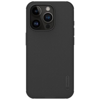 NILLKIN super frosted shield PRO IPHONE 15 PRO (6,1) BLACK / CZARNY