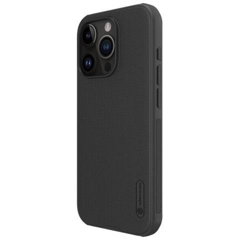 NILLKIN super frosted shield PRO IPHONE 15 PRO (6,1) BLACK / CZARNY