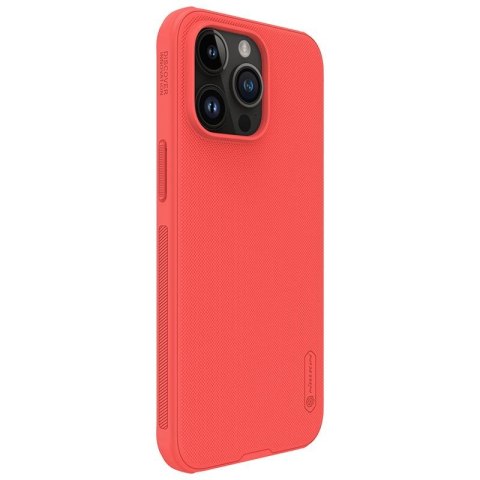 NILLKIN super frosted shield PRO IPHONE 15 PRO MAX (6,7) RED / CZERWONY