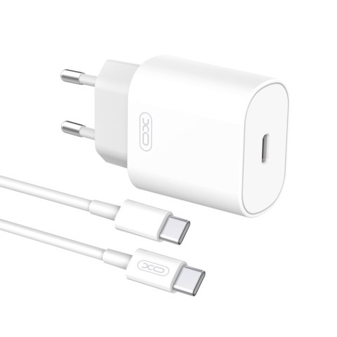 XO ładowarka sieciowa L91 Pakiet 100szt 25W PD USB-C + KABEL TYPE-C