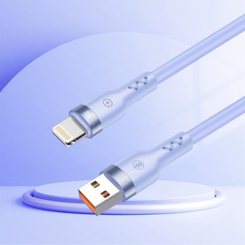 KABEL T-PHOX BOLD USB/LIGHTNING 3A PURPLE