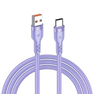 KABEL T-PHOX BOLD USB/USB-C 3A PURPLE