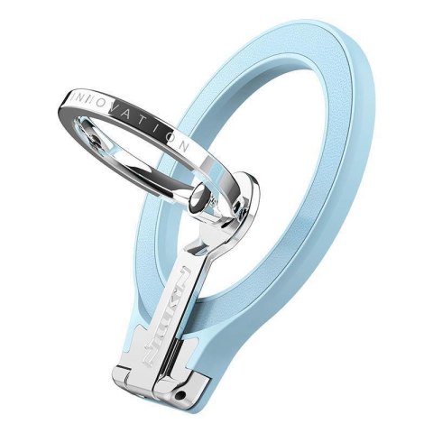 NILLKIN SNAPGRIP MAGNETIC RING HOLDER (MagSafe), LIGHT BLUE / BŁĘKITNY