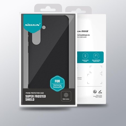 NILLKIN super frosted shield PRO SAMSUNG S24 BLACK / CZARNY