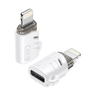 XO ADAPTER NB256E USB-C/LIGHTNING biały