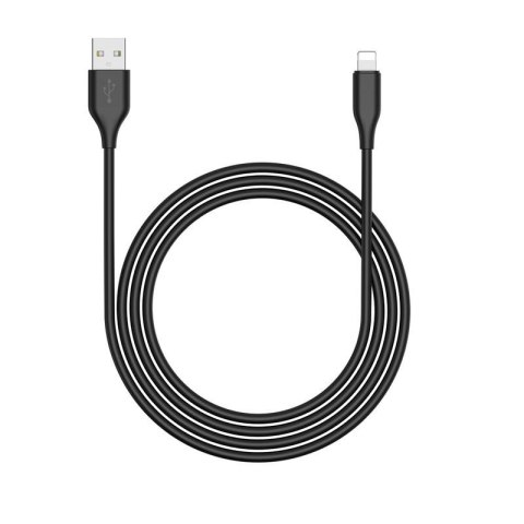 Riversong kabel Beta 09 USB - Lightning 1,0m 3A czarny CL85