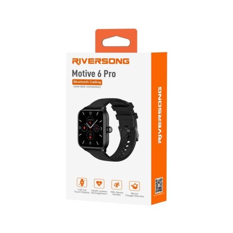 Riversong smartwatch Motive 6 Pro szary SW62