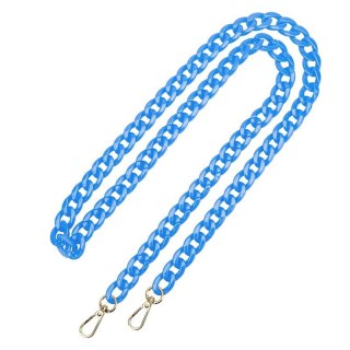 Uniwersalna smycz do telefonu / na ramię Chain-09, BLUE / NIEBIESKI