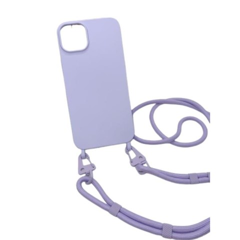 Uniwersalna smycz do telefonu / na ramię Hook-07, PURPLE / FIOLETOWY