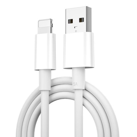 WIWU Kabel C006 USB - Lightning 1,2 m 2,4A biały