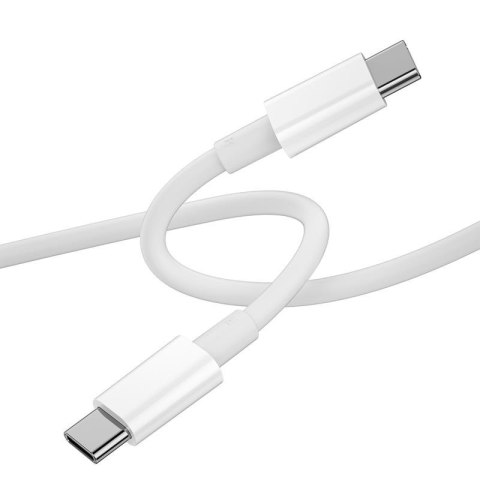 WIWU Kabel C008 USB-C - USB-C 1,2 m 100W biały