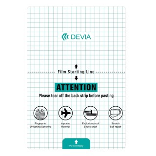 DEVIA ZESTAW FOLII ANTICRASH 20szt TABLET 20x29cm