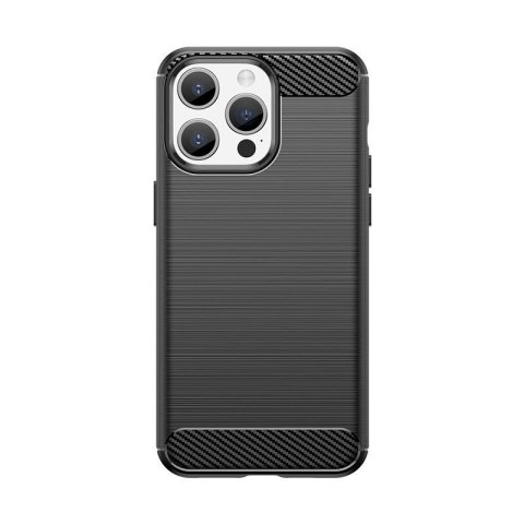 ETUI CARBON CASE IPHONE 15 PRO MAX CZARNY/BLACK