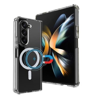 ETUI MAGNETIC SAMSUNG GALAXY Z FOLD5 CLEAR / PRZEŹROCZYSTY