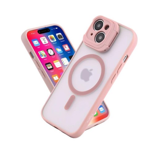 MX KICKSTAND MAGSAFE IPHONE 15 6.1 PINK / RÓŻOWY