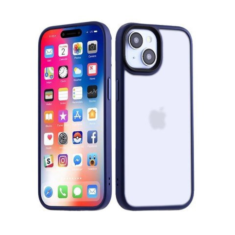 MX RIBBED CAM IPHONE 15 (6.1) DARK BLUE / GRANATOWY