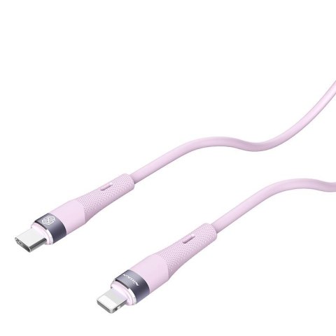 NILLKIN DATA CABLE FLOWSPEED SILICON TYPE C-LIGHTNING PD 27W, PURPLE