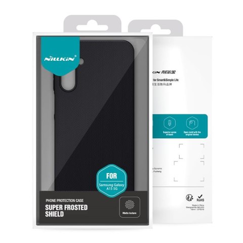 NILLKIN super frosted shield SAMSUNG A15 5G BLACK / CZARNY