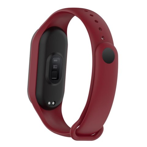 Opaska Smart Band M5/M6 BORDOWY / BURGUNDY