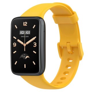 Pasek Silikonowy Mi Band 7 Pro / M7 Pro (9), YELLOW / ŻÓŁTY