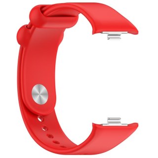 Pasek Silikonowy Mi Band 8 Pro / M8 Pro (7), RED / CZERWONY