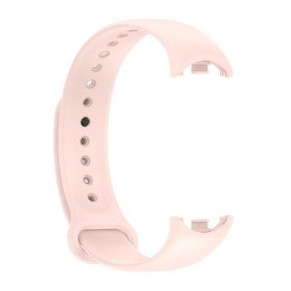 Pasek Silikonowy Mi Band 9 / M9 / 8 / M8 (1), LIGHT PINK / PUDROWY RÓŻ