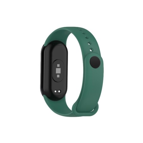 Pasek Silikonowy Mi Band 9 / M9 / 8 / M8 (8), GREEN / ZIELONY