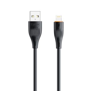 KABEL T-PHOX X-LITE LIGHTNING BLACK 1M 3A