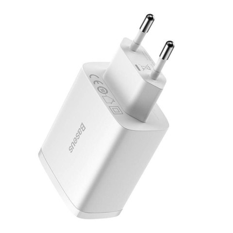 Ładowarka sieciowa BASEUS COMPACT QUICK CHARGER 3xUSB 17W BIAŁA/WHITE