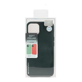 Mercury Soft Feeling JELLY CASE IPHONE 15 PLUS (6.7), BLACK / CZARNY