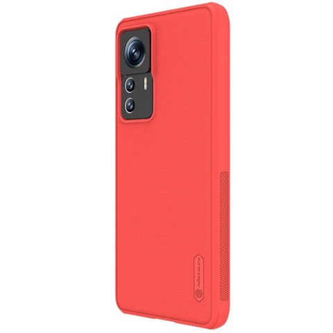 NILLKIN super frosted shield PRO XIAOMI REDMI 12T PRO, RED / CZERWONY