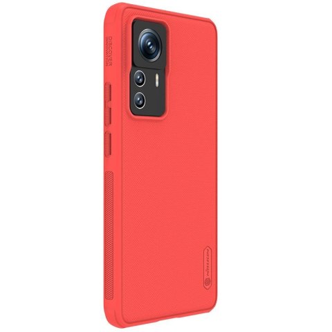 NILLKIN super frosted shield PRO XIAOMI REDMI 12T PRO, RED / CZERWONY