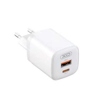 XO ładowarka sieciowa L96 PD 30W QC 3.0 18W 1xUSB 1xUSB-C BIAŁA