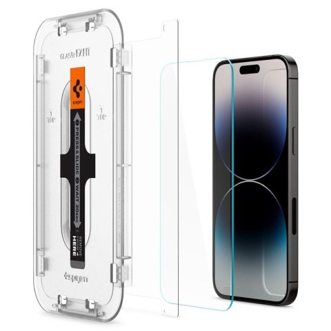 SPIGEN GLAS.TR EZ FIT IPHONE 14 PRO CLEAR + ADAPTER