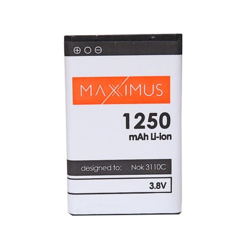 Bateria MAXXIMUS NOKIA 3110c 1250mAh Li-ion BL-5C