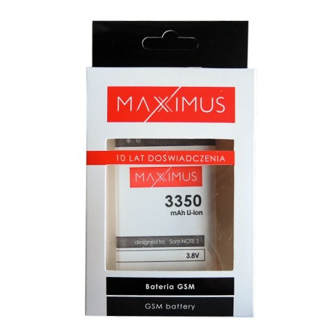 Bateria MAXXIMUS Samsung NOTE 3 3350 MAH B800BE