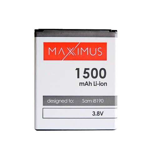 Bateria MAXXIMUS Samsung i8190 1500mAh Li-ion EB-F1M7FLU