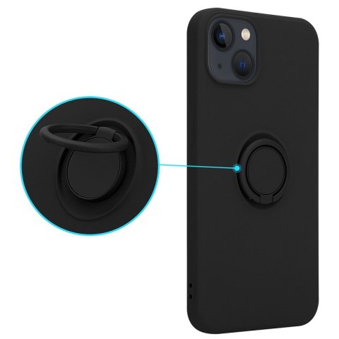 Etui Silicon Ring do Iphone X/XS czarny