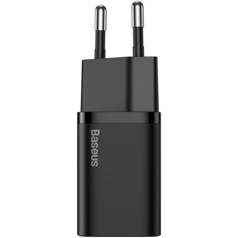 Ładowarka sieciowa BASEUS SUPER SI QC USB-C 20W + KABEL SIMPLE TYPE-C TO LIGHTNING 1M BL