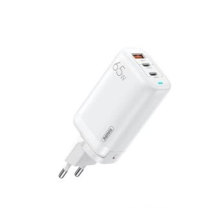 Ładowarka sieciowa REMAX LIGIL GAN WHITE RP-U55 65W PD QC 2xUSB-C + 1xUSB