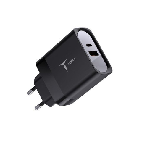 Ładowarka sieciowa T-PHOX STUDY SERIES T-PP07 47W USB/USB-C BLACK