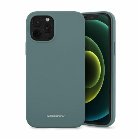 MERCURY SILICONE CASE IPHONE 14 PLUS (6.7), GREEN / ZIELONY