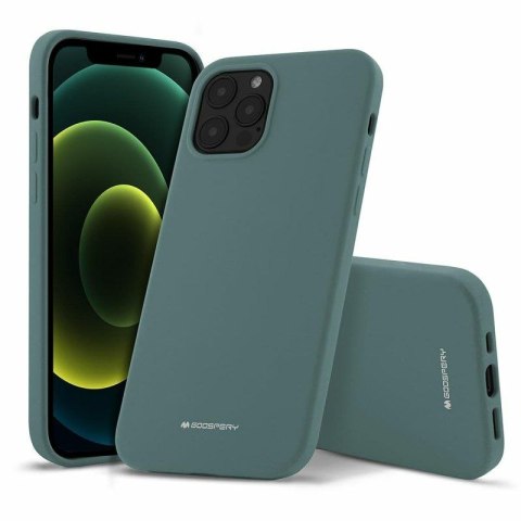 MERCURY SILICONE CASE IPHONE 14 PLUS (6.7), GREEN / ZIELONY