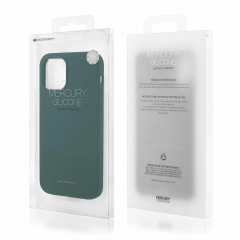 MERCURY SILICONE CASE IPHONE 14 PLUS (6.7), GREEN / ZIELONY