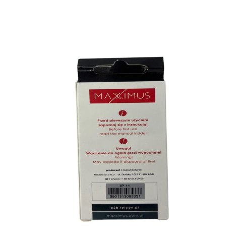 Bateria MAXXIMUS IPHONE 11 3110 mAh 616-00644